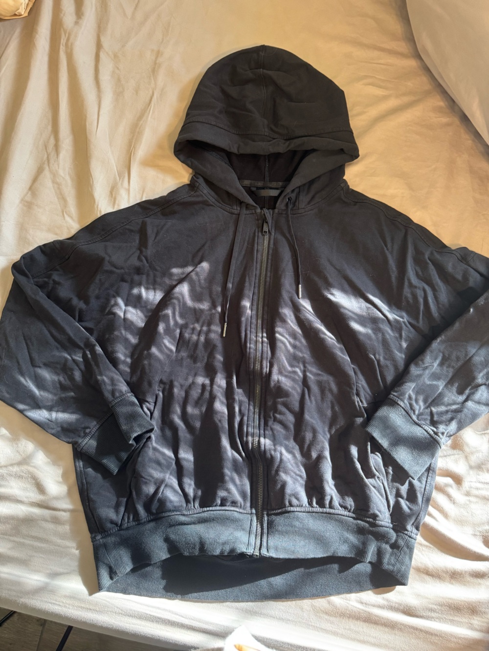 Lululemon Women’s Black Zip-Up Hooded Jacket